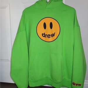 Drew House Moscot Hoodie – Lime Green, Small – Justin Bieber Spring Collection